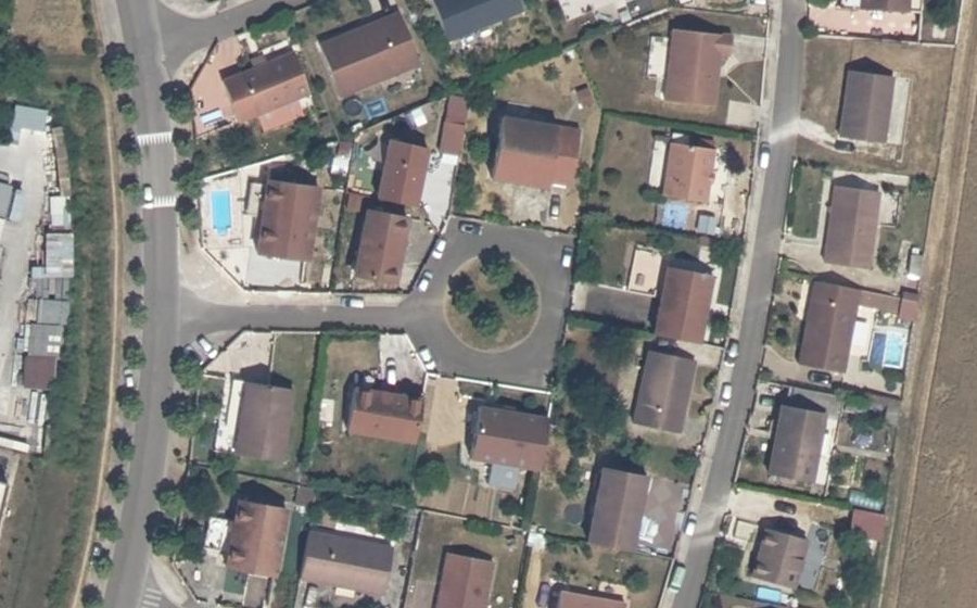 Vue aérienne du Allée des Champs Millot