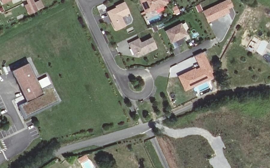 Vue aérienne du Impasse du Conte