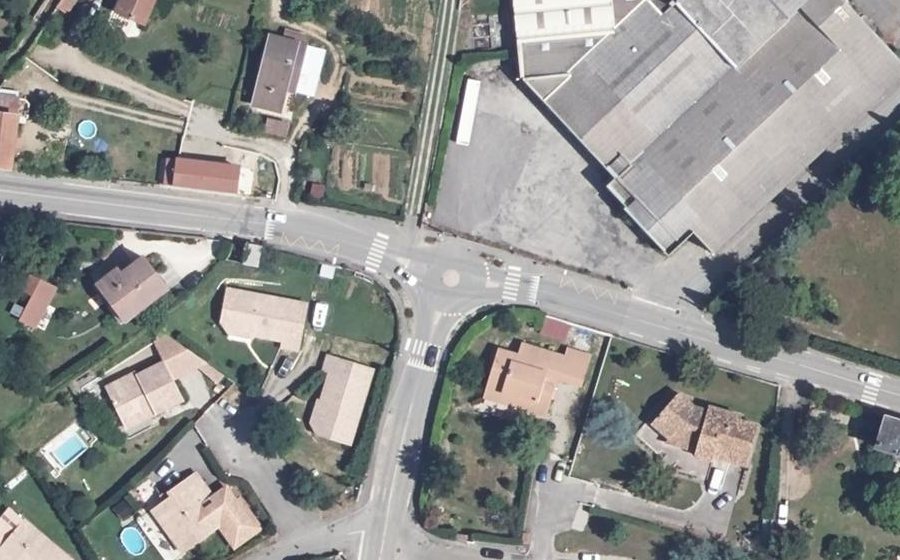 Vue aérienne du Avenue Daniel Mercier