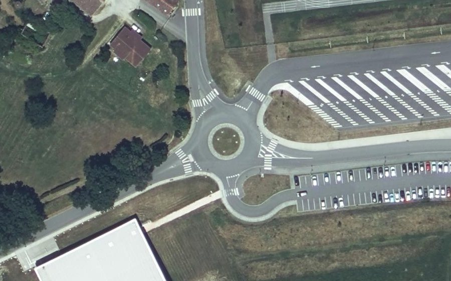 Vue aérienne du Chemin du Pech