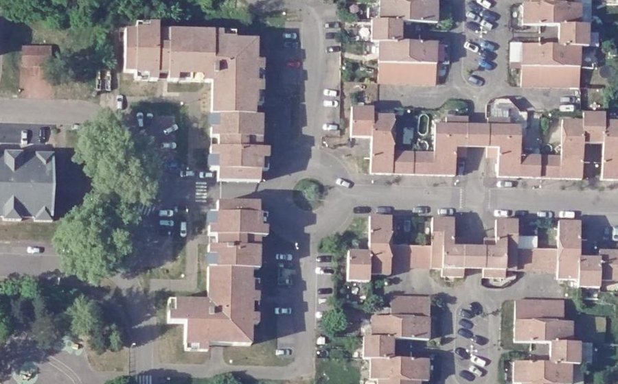 Vue aérienne du Rue de Provence