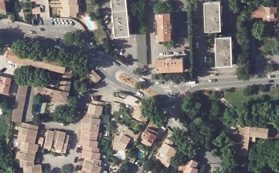 Vue aérienne du Avenue Jean Dalmas
