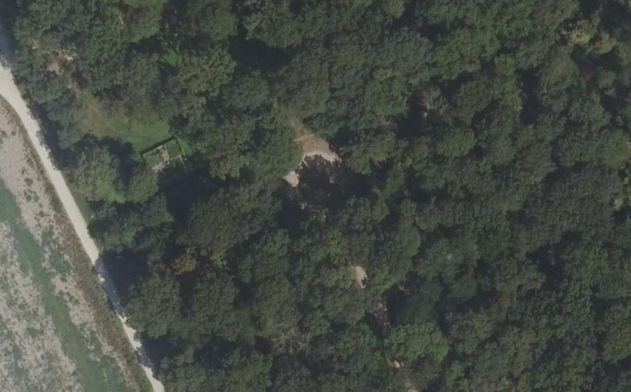 Vue aérienne du Allée de la Grande Sommière