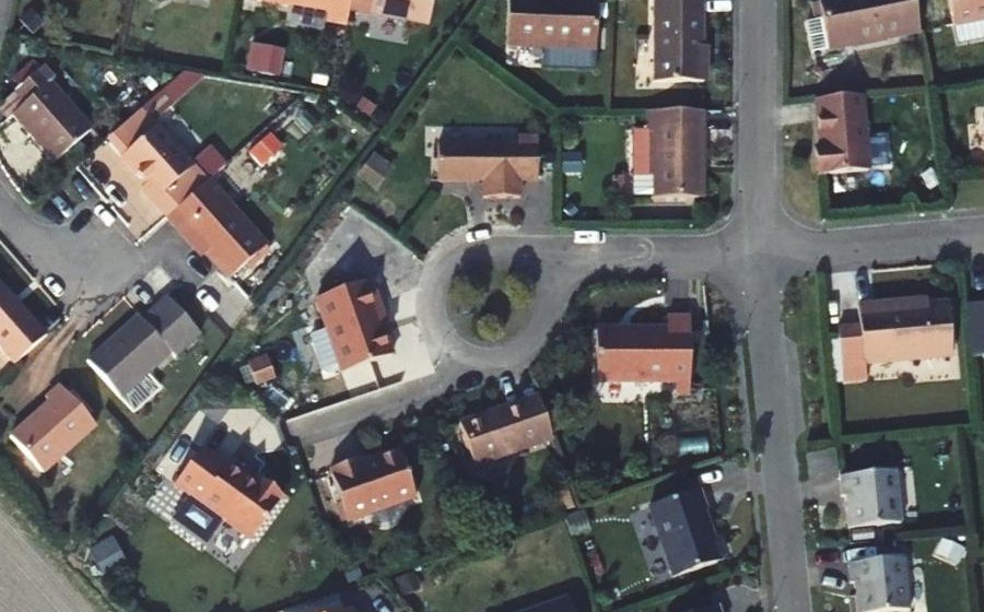 Vue aérienne du Rue Vivaldi