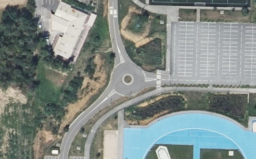 Vue aérienne du Avenue Sandrine Martinet