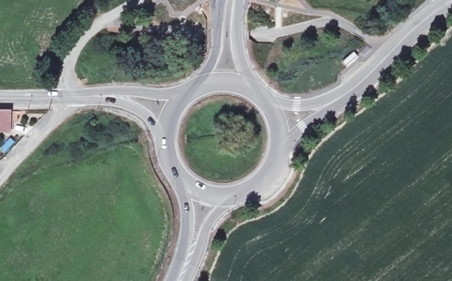 Vue aérienne du Chemin de Pré Chapelle