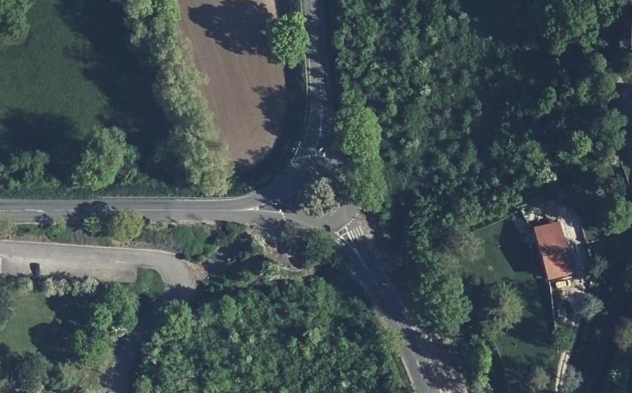 Vue aérienne du Route de la Bastide