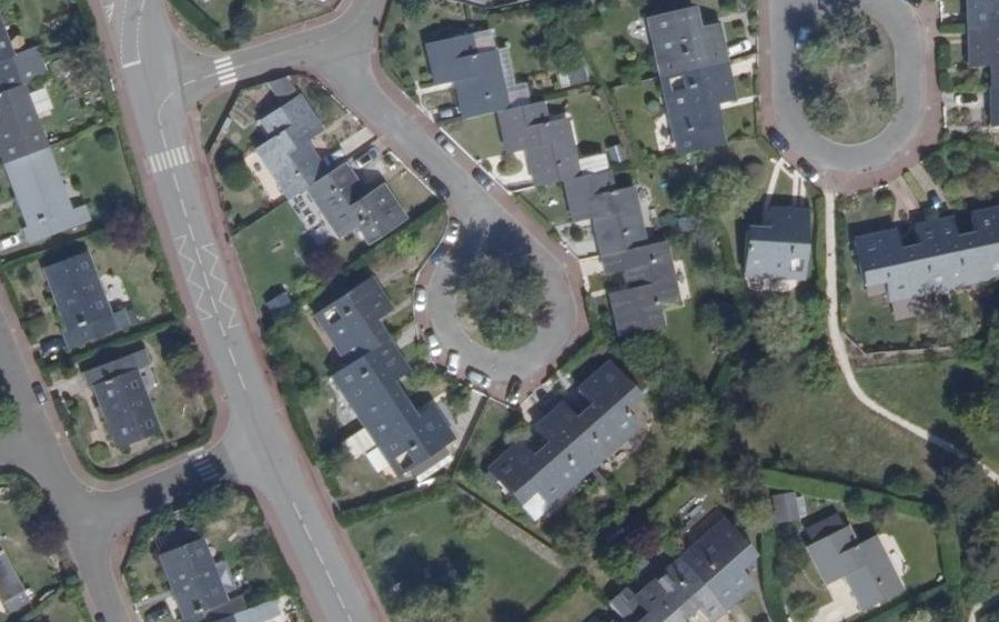 Vue aérienne du Allée du Fanneur