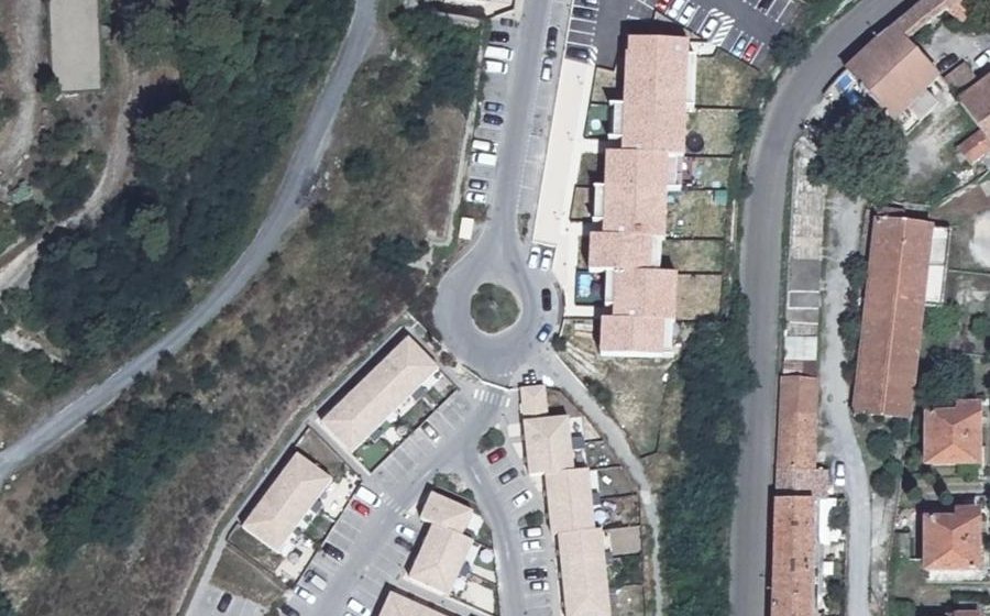Vue aérienne du Impasse du Lavoir