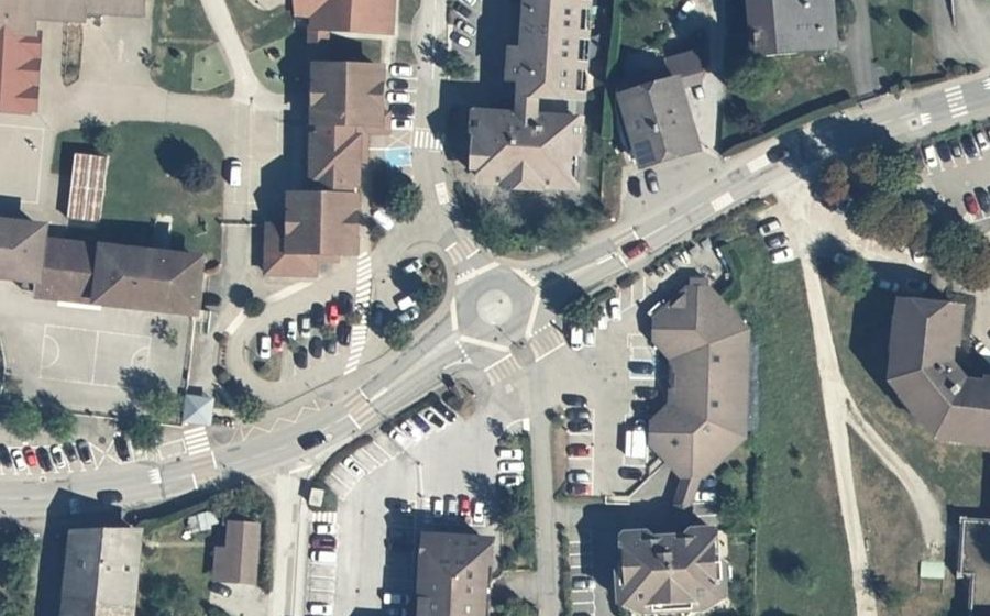 Vue aérienne du Avenue de Bonatray