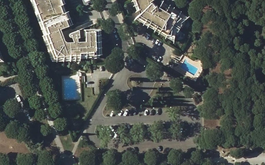 Vue aérienne du Allée de Port Ponant