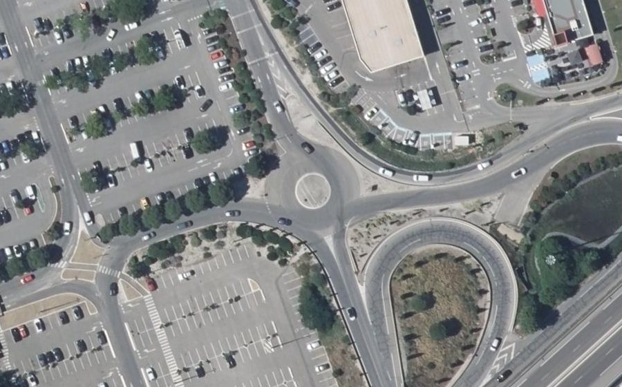 Vue aérienne du Avenue Jean Giono