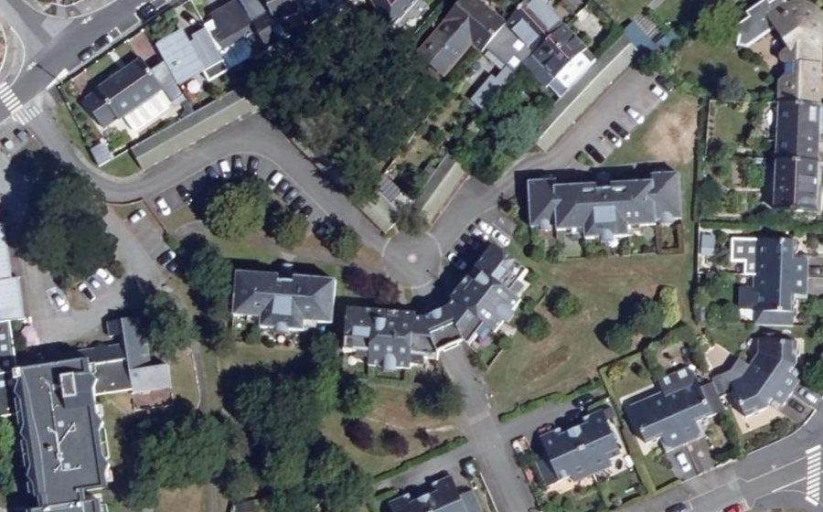 Vue aérienne du Rond-point anonyme n°713298861