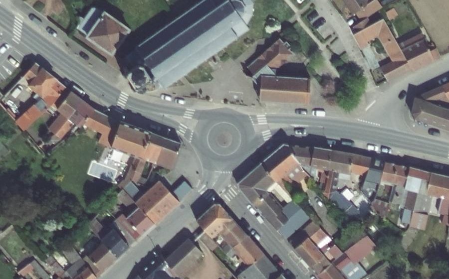Vue aérienne du Grand'Place