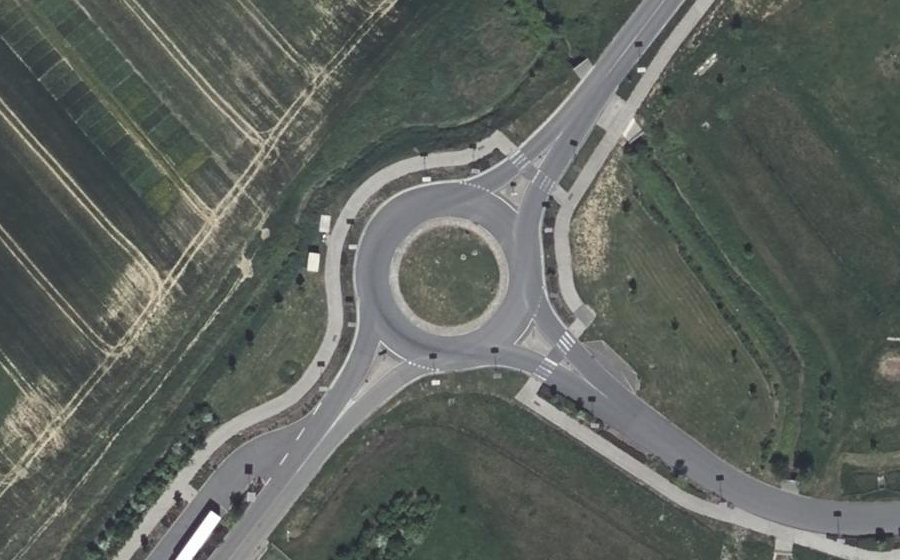 Vue aérienne du Route de Goulard