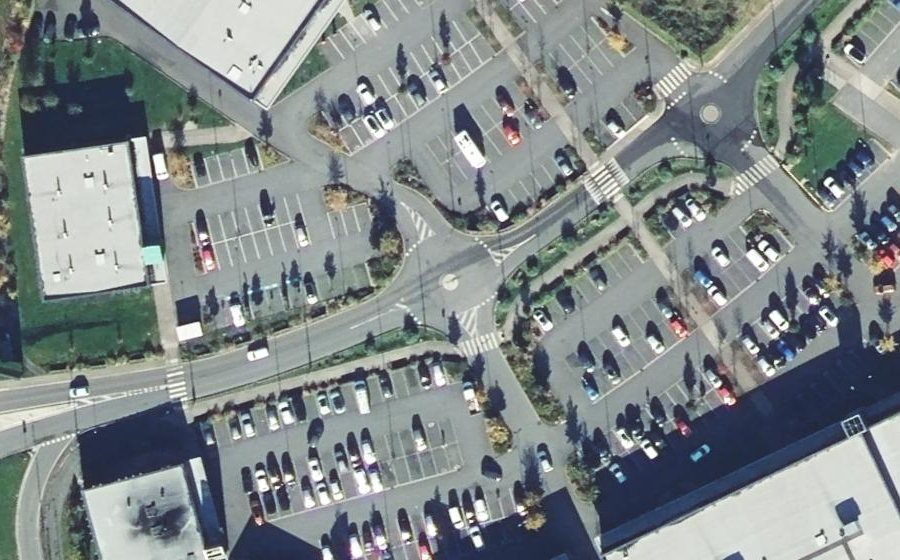 Vue aérienne du Avenue du Prieuré Saint-Pry