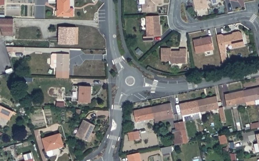 Vue aérienne du Rue de la Belle Étoile
