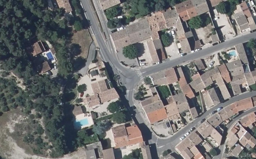 Vue aérienne du Rue de Verdun