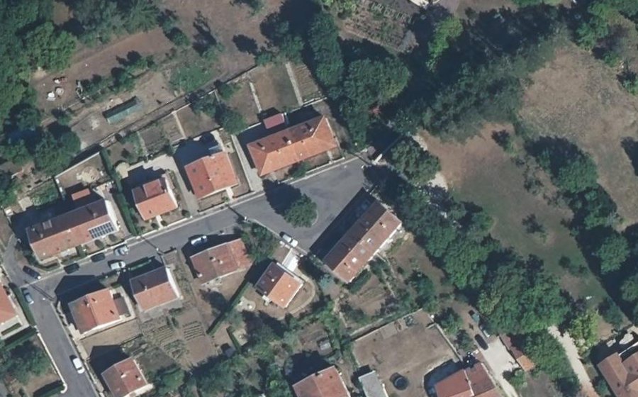 Vue aérienne du Impasse des Tilleuls