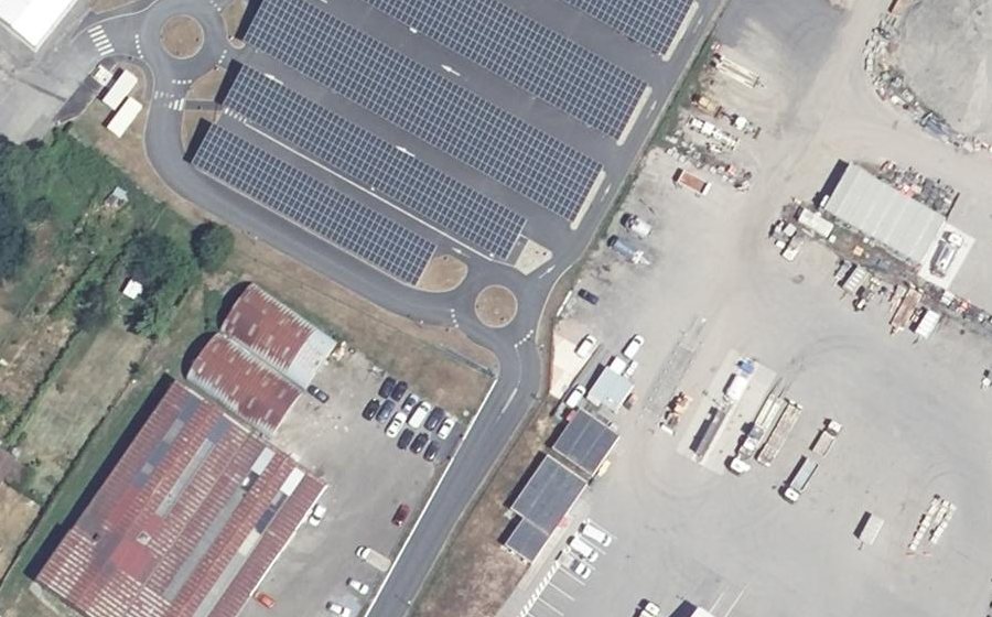 Vue aérienne du Rond-point anonyme n°750933837