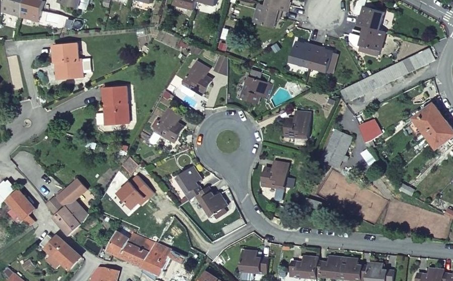 Vue aérienne du Les Galatées