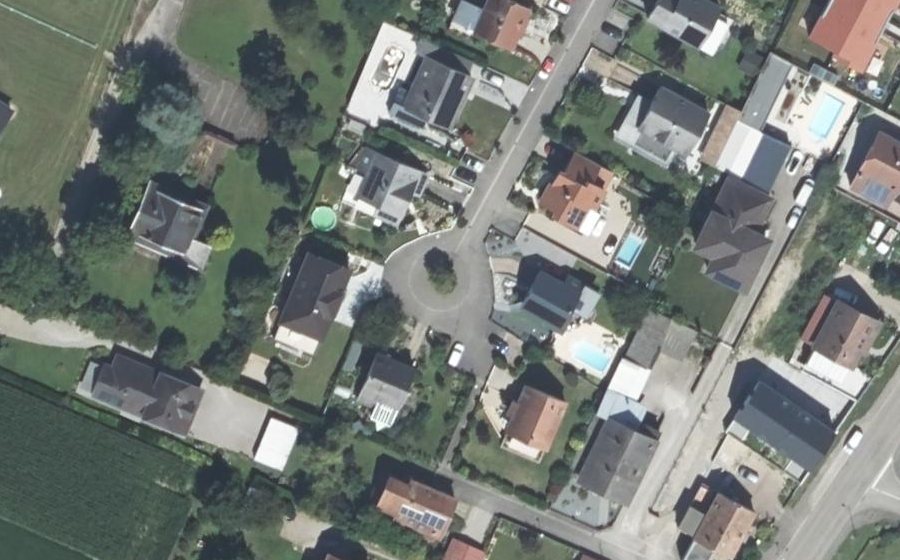 Vue aérienne du Allée des Tilleuls
