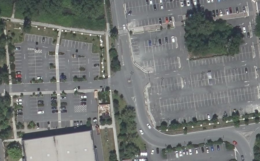Vue aérienne du Rond-point anonyme n°757002154