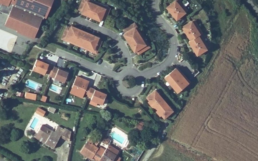 Vue aérienne du Chemin Coustou de Picard