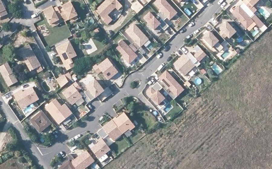 Vue aérienne du Lotissement Côté Vigne