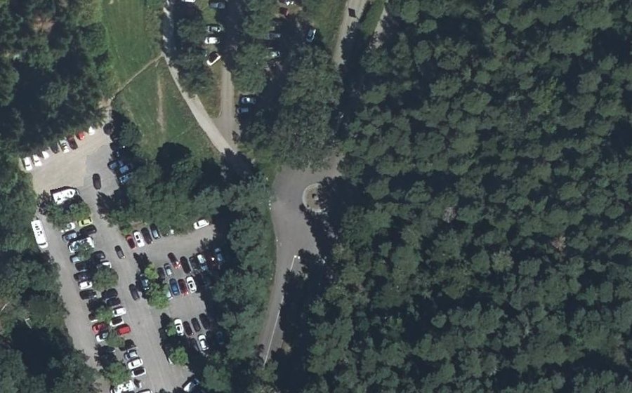 Vue aérienne du Rond-point anonyme n°79212110
