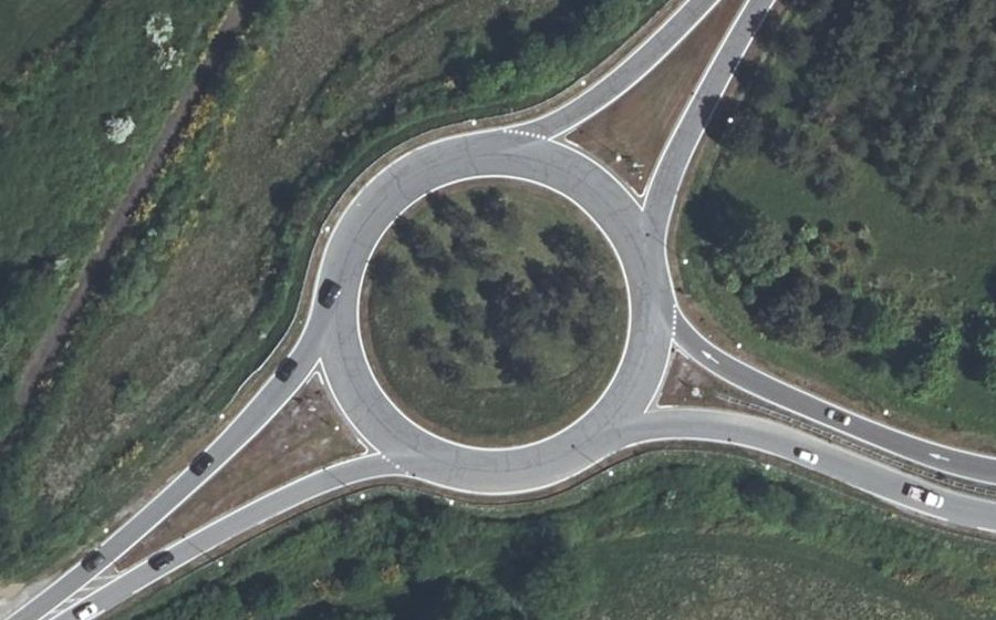 Vue aérienne du Boulevard Joseph Houssais