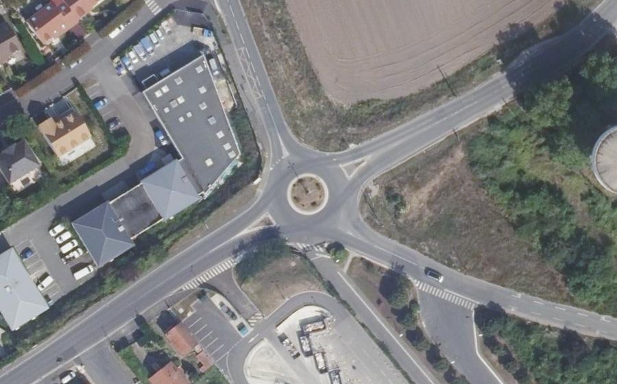 Vue aérienne du Avenue Paul Doumer