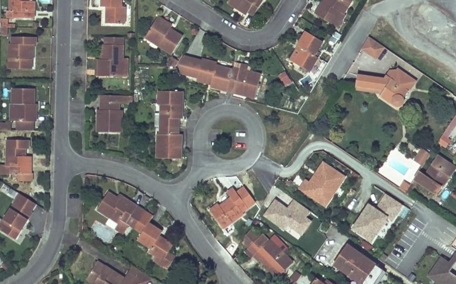 Vue aérienne du Impasse du Limousin