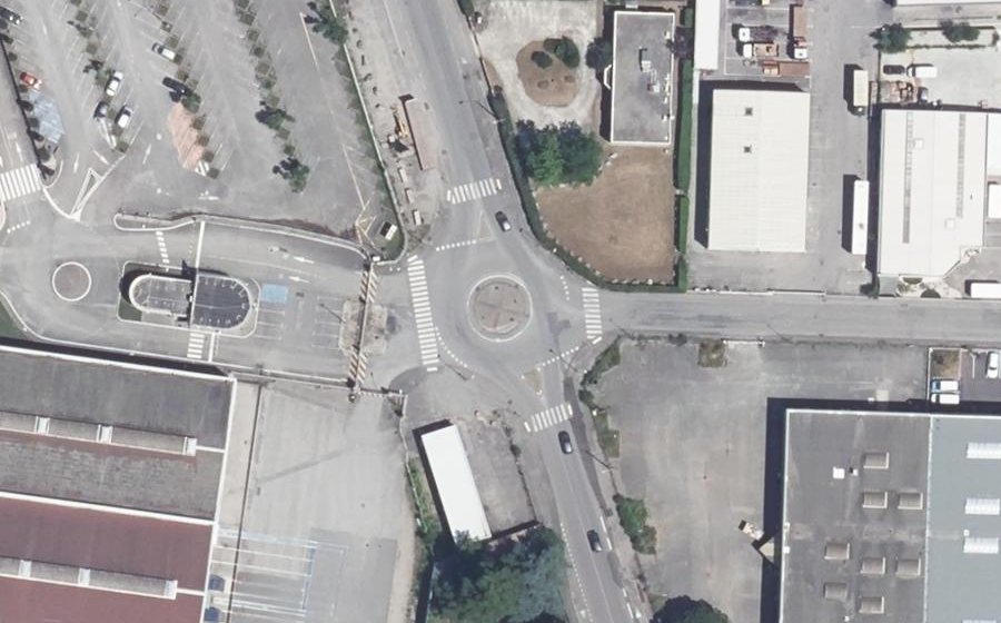 Vue aérienne du Avenue des Auréats