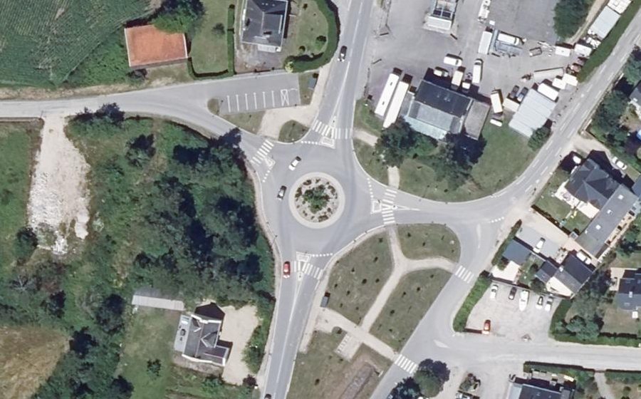Vue aérienne du Route du Purgatoire