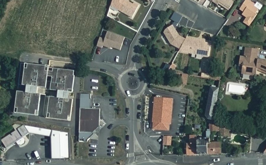 Vue aérienne du Avenue Pierre Mendès France