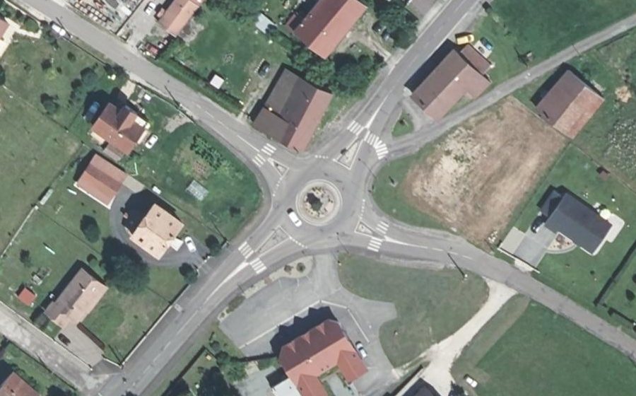 Vue aérienne du Rue des Vosges