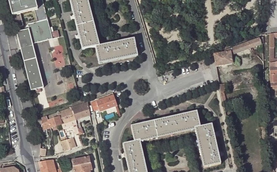 Vue aérienne du Place Forbin