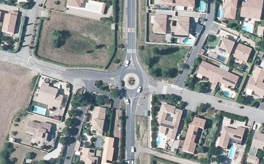 Vue aérienne du Route de Saint-Félix