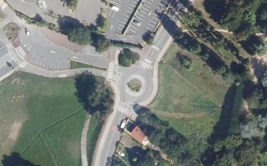 Vue aérienne du Rue Saint Léger