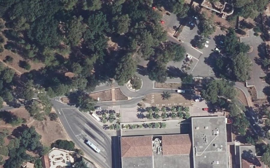 Vue aérienne du Boulevard Félix Descroix