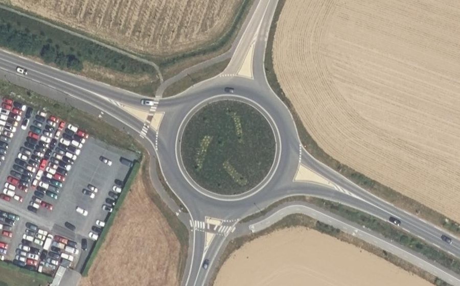 Vue aérienne du Boulevard Urbain Nord