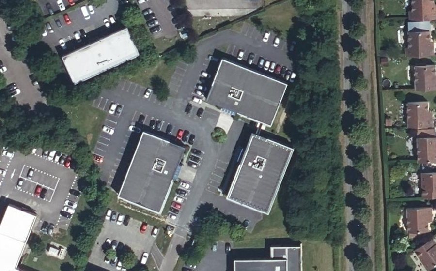 Vue aérienne du Rond-point anonyme n°844394846