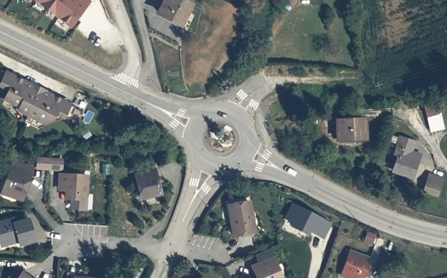 Vue aérienne du Rue Saint-François de Sales