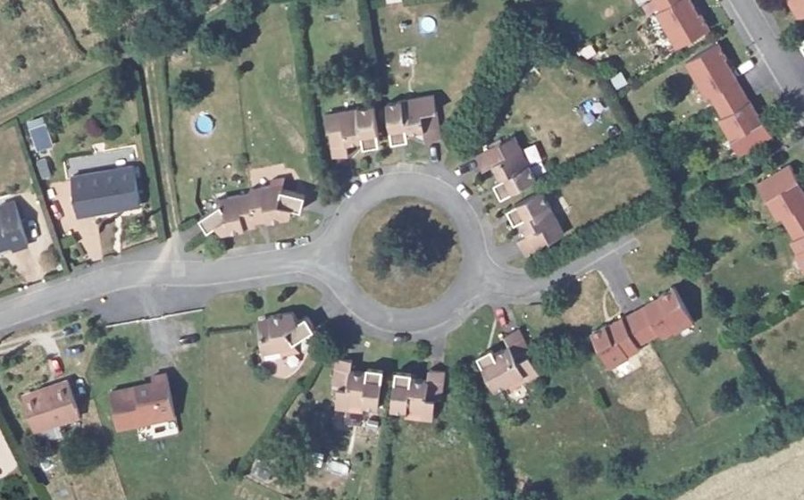 Vue aérienne du Impasse des Pins