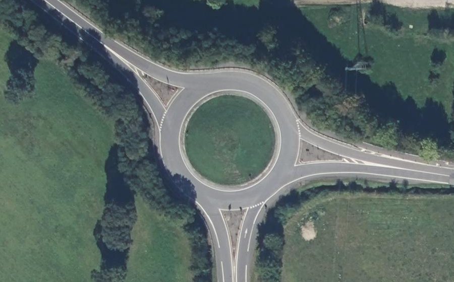 Vue aérienne du Porte de la Rigourdière Est