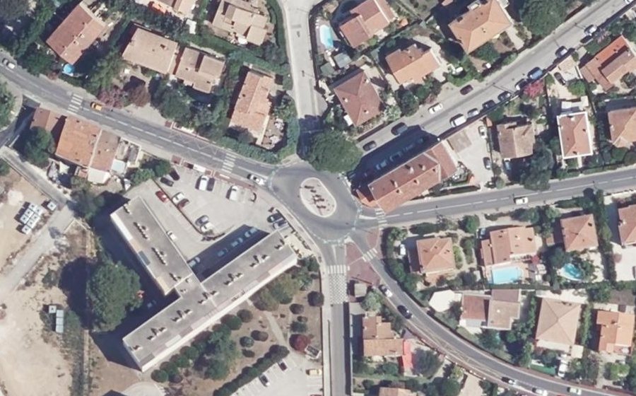 Vue aérienne du Rue Jules Massel