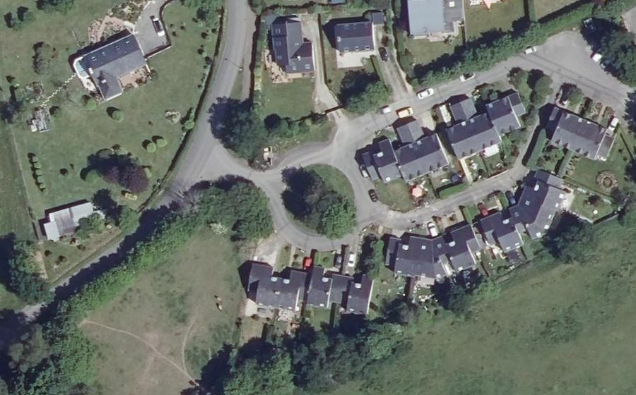 Vue aérienne du Keryan