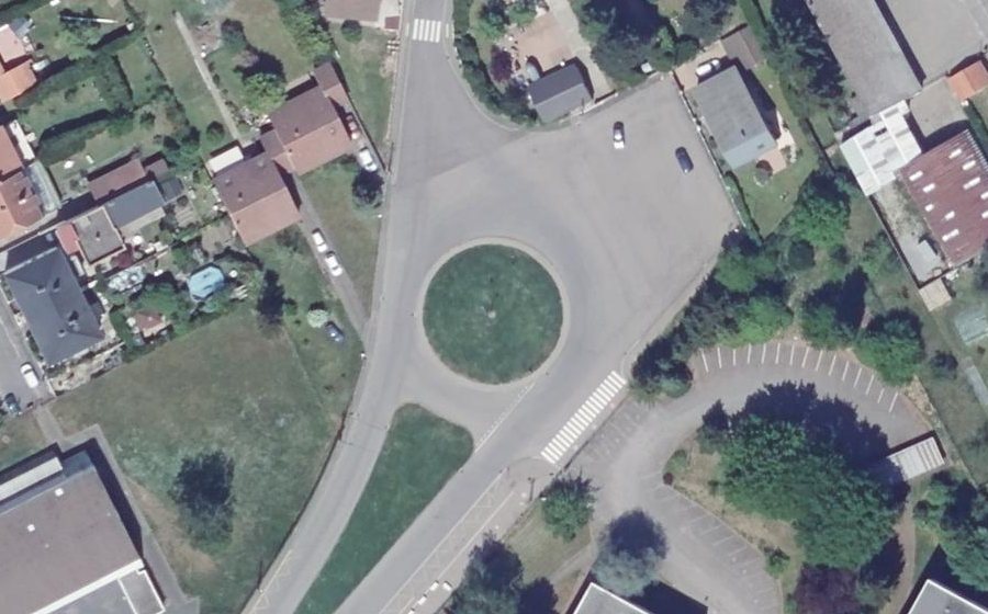 Vue aérienne du Rue Georges Bizet