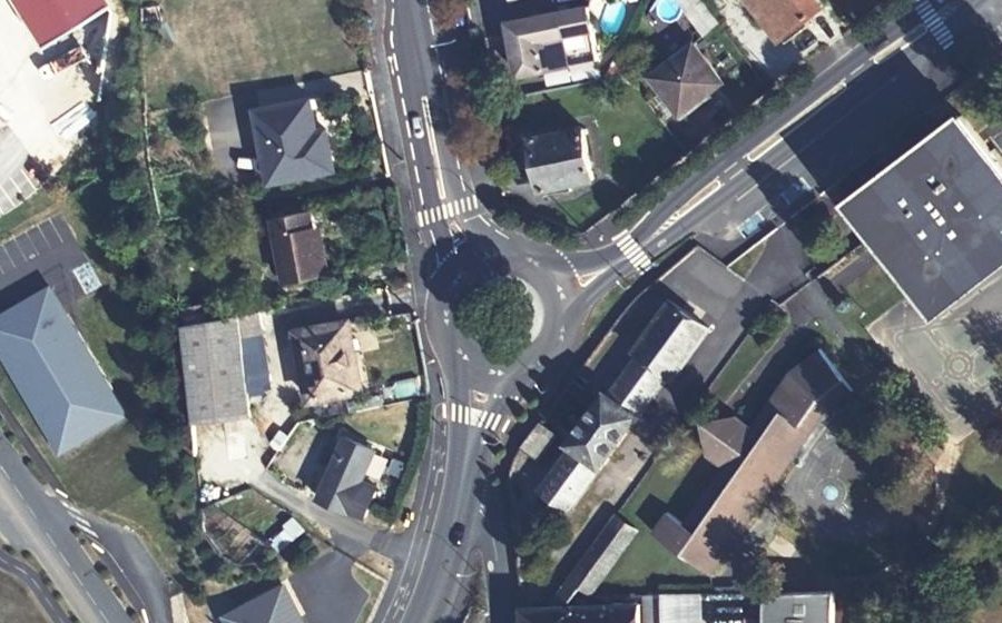 Vue aérienne du Rue Antoine Dubayle